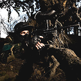 Paintballing near Newcastle with Undersiege Paintball